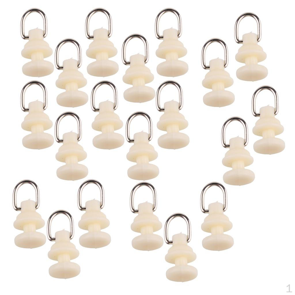 

Зажим для штор, пластиковые крючки 15 мм для штор, портьер, душа