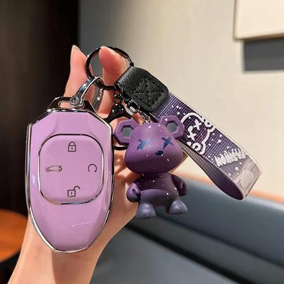 Soft Tpu Car Remote Key Case Cover Shell For Trumpchi Gac Empow J11 J12 J13 J14 J15 J16 Gs8 Protector Keychain Accessories