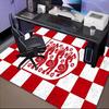 England Football Crest Printed Office Carpet Chair Cushion  Entryway Rug, Rugs for Living Room, Bedroom Christmas gifts