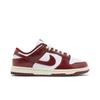 Nike Womens Dunk Low Premium 'Vintage Red' (women's sizes) White / Team Red / Coconut Milk Skate Shoes FJ4555 100