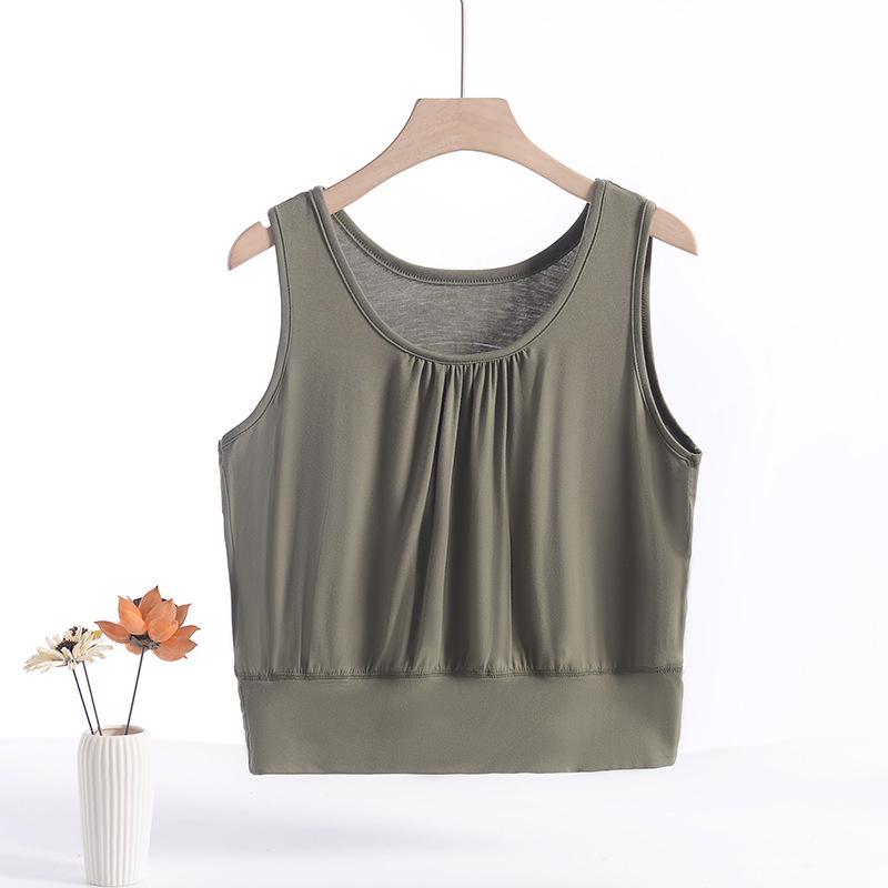 

Women s Modal Tank Top for Mom - Plus Size, Sweat-Wicking, Thin Camisole for Summer, Ideal for Middle-Aged and Elderly 5XL (145-155 jin)