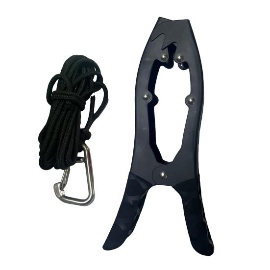 Kayak Clip Kayak Fishing Accessory with 16.5ft Rope Stainless Steel Anti-Rust Boat Clasp Secure Grip Water-resistant Kayak Buckle