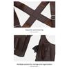 Retro Anti-theft Storage Vest Bag Concealed Multifunction Mobile Phone Bag Leather Crossbody Hunting