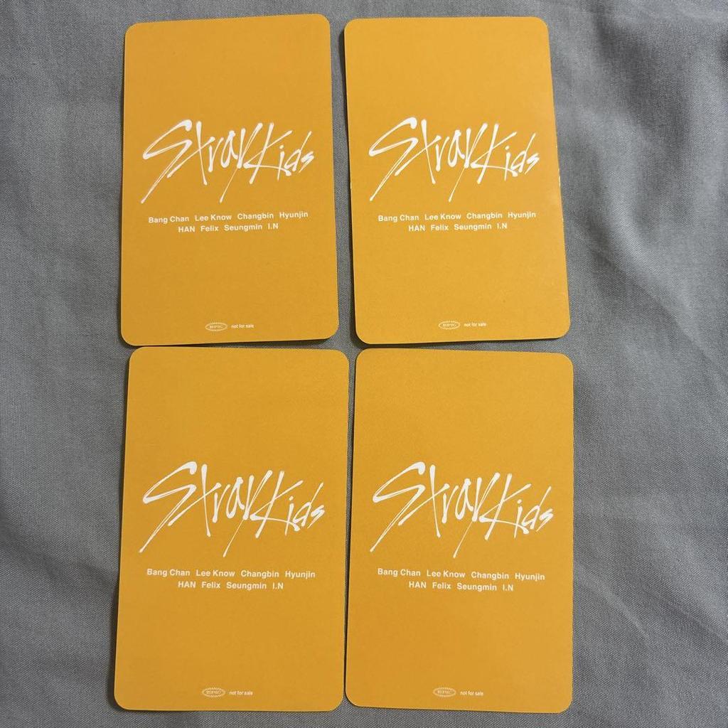 [USED] StrayKids SKZ2020 Off-Event Unit Trading Cards (Venue Exclusive)