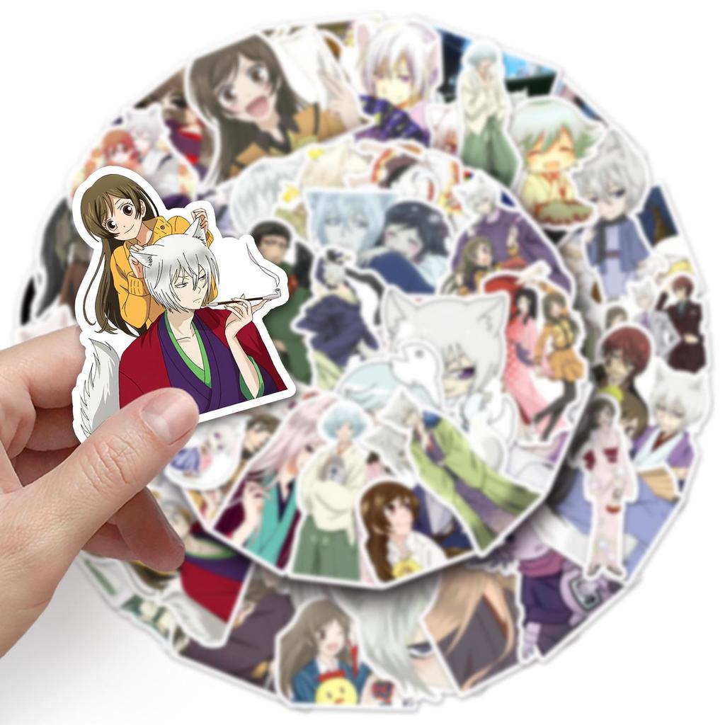 50 Genki Shoujo Kamisama Kiss Anime Stickers - Waterproof, Decorative for Planners, Cups, Boxes, and Phone Cases