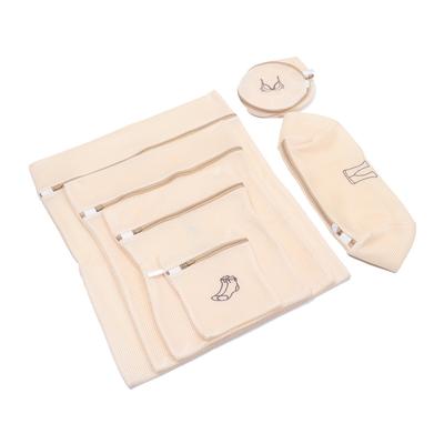 6er Set Feinwäsche-Wäschenetzbeutel Robuste Netz-Waschbeutel für Dessous BHs Unterwäsche Pullover Kleidung Reiseaufbewahrung