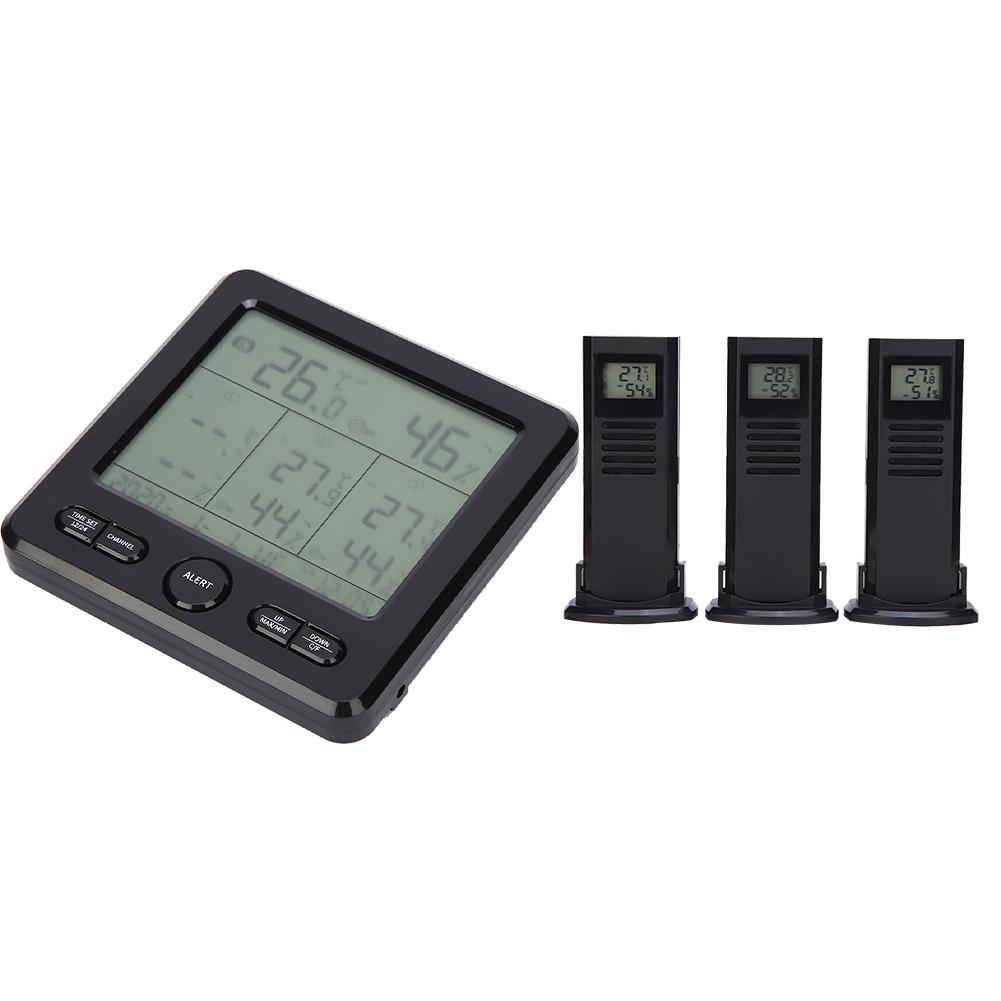 TS?6210 Stație Meteo Digitală Wireless Termometru Meteorologic Măsurător de Temperatură