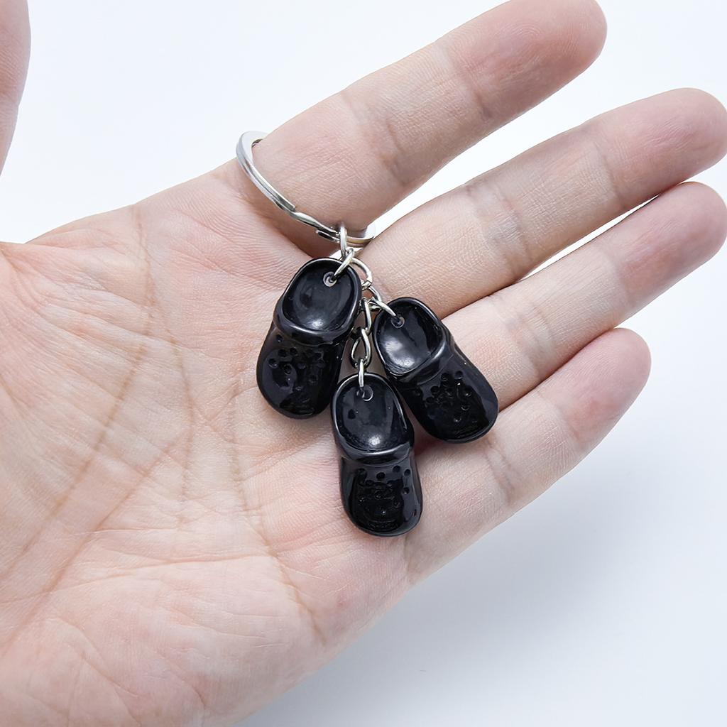 Mini Slipper Keychain Creative Small Gift Bag Decoration Pendant Couple Family Keychain Pendant