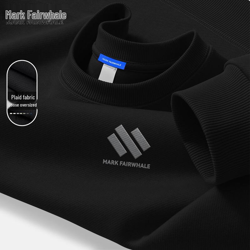 Mark Fairwhale Men's American Casual Crew Neck Sweatshirt
