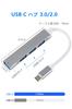 YFFSFDC Type C USB Hub with 5Gbps Data USB Smartphone USB Compatible with Surface and Other Type C Adapter for Working from Home Hub, Ultra-Slim,