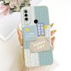 Cherry Daisy Cat Printed Phone Case For Huawei Honor 10 Lite Back Cover Matte Liquid Silicone Funda For Honor 10i 10Lite Casing
