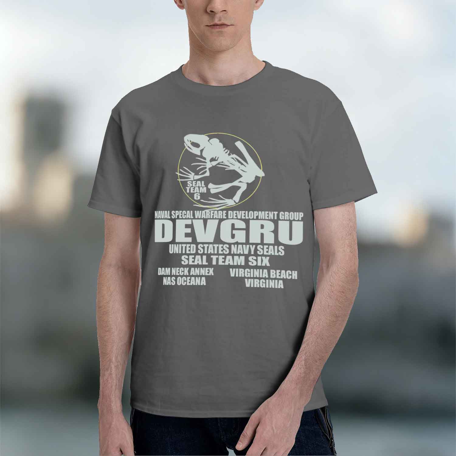 2026 New Model Naval Seals Devgru 100 Cotton Oneck Summer Short Sleeve Casual Unisexs Tshirt Seal Team 6 Six Skeleton Tshirt Si S