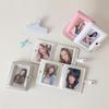 Hisocute Star 3-Inch Snap Button Photo Album & Card Holder for Polaroid & Student Idol Cards