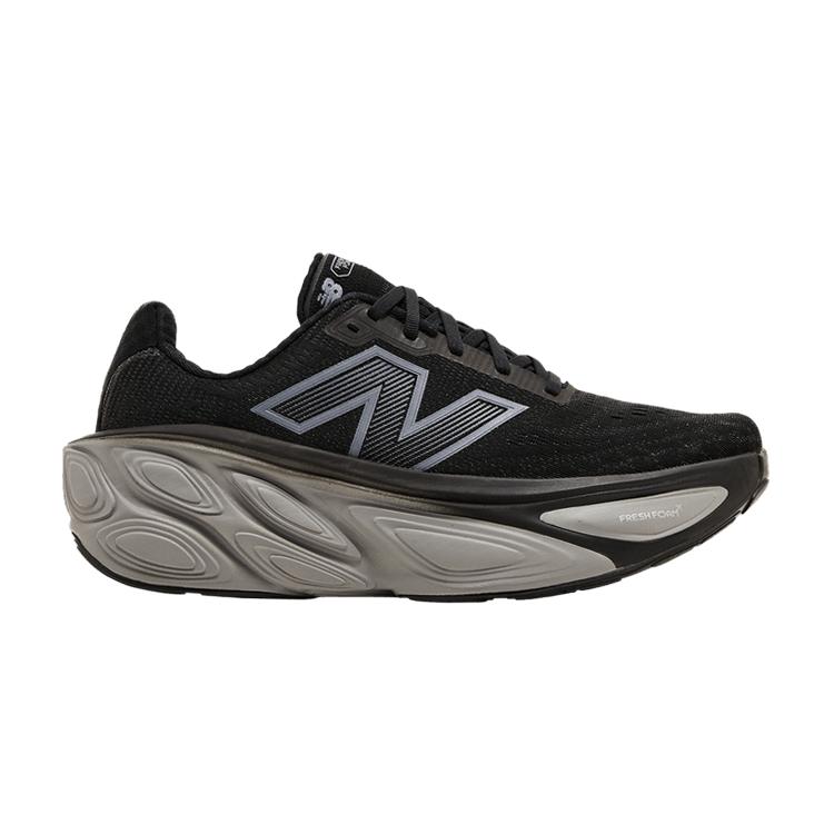 New Balance Fresh Foam X More v5 Черный Лен Серебристый Металлик 40