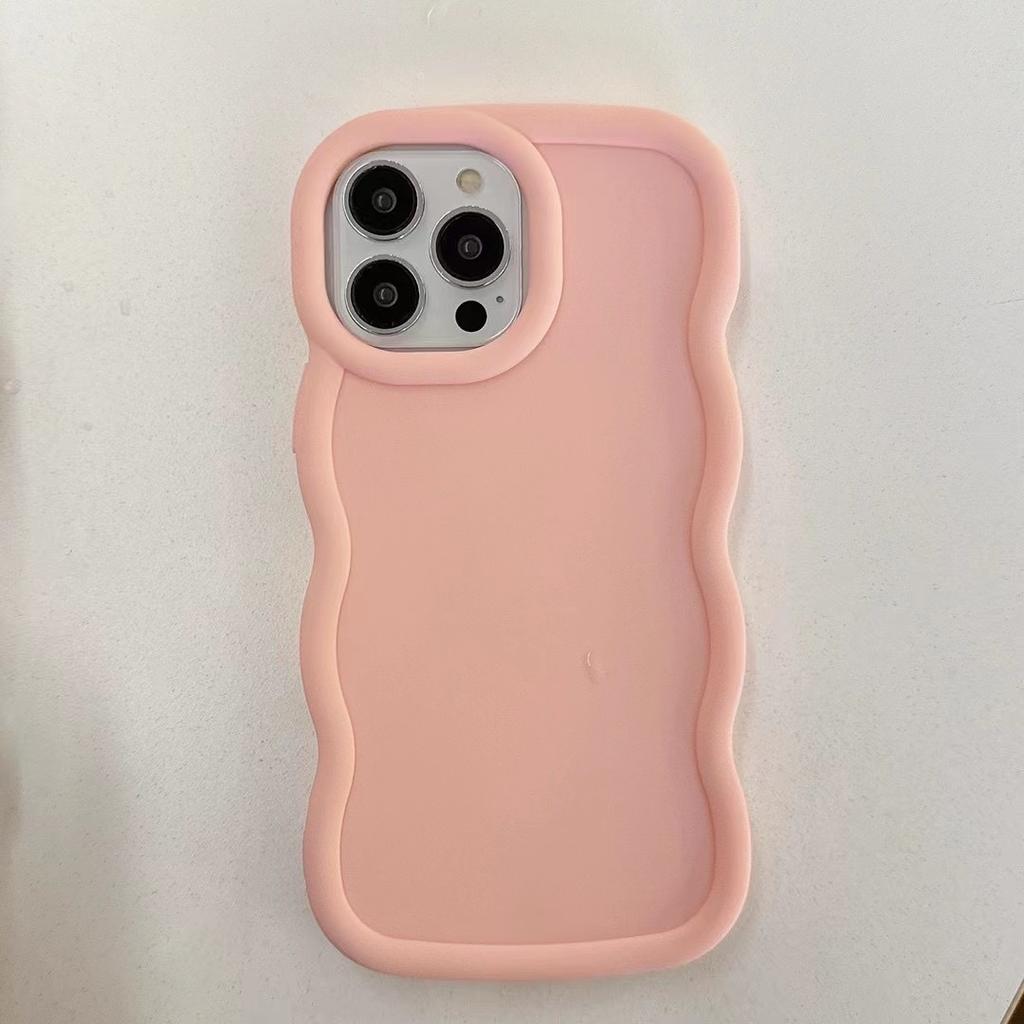 Jednolity Kolor Chmurka Makaronik Etui na Telefon Komórkowy IPhone 15 PROMAX Odpowiednie dla Apple 16 Słodkie Etui na Telefon Komórkowy