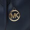 Michael Kors A4 compatible Shoulder Bag Tote Bag leather Navy Women 35H0GKFT9T Used