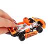 Kids Pull Back Power Racing Plastic Car Power Kart Children's Puzzle Toy Vehicles Car Formula Car Inertia Go-kart Color Random