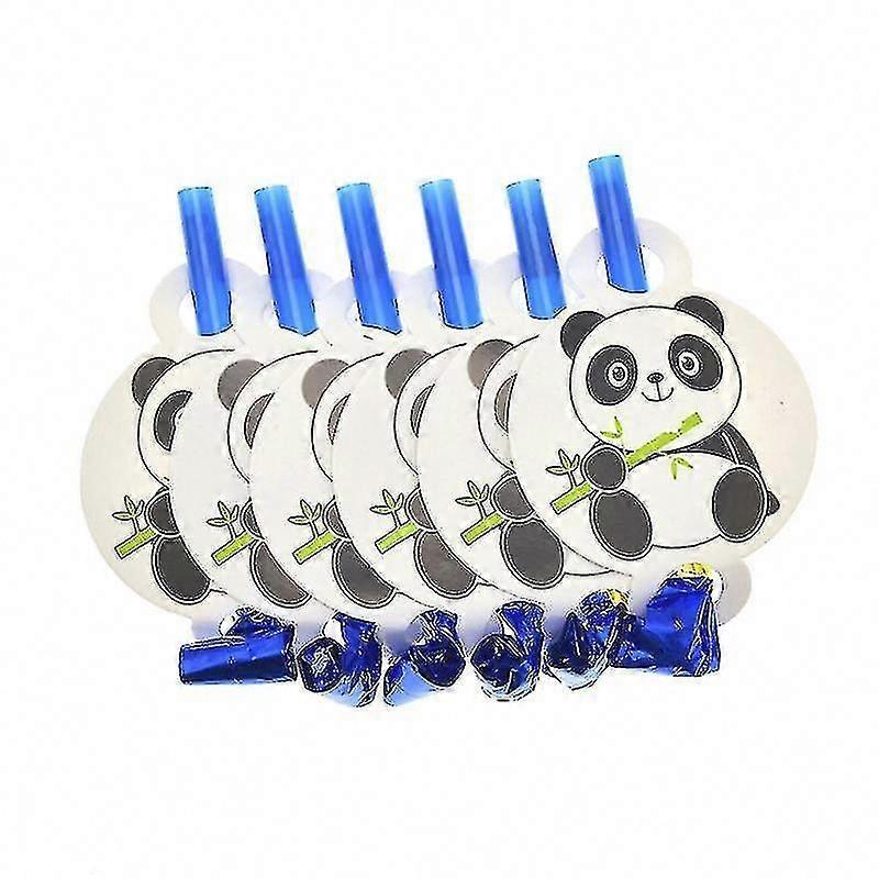 Panda Party Decorations Supplies Happy Birthday Banner Balloons Cake Toppers Gift Bags