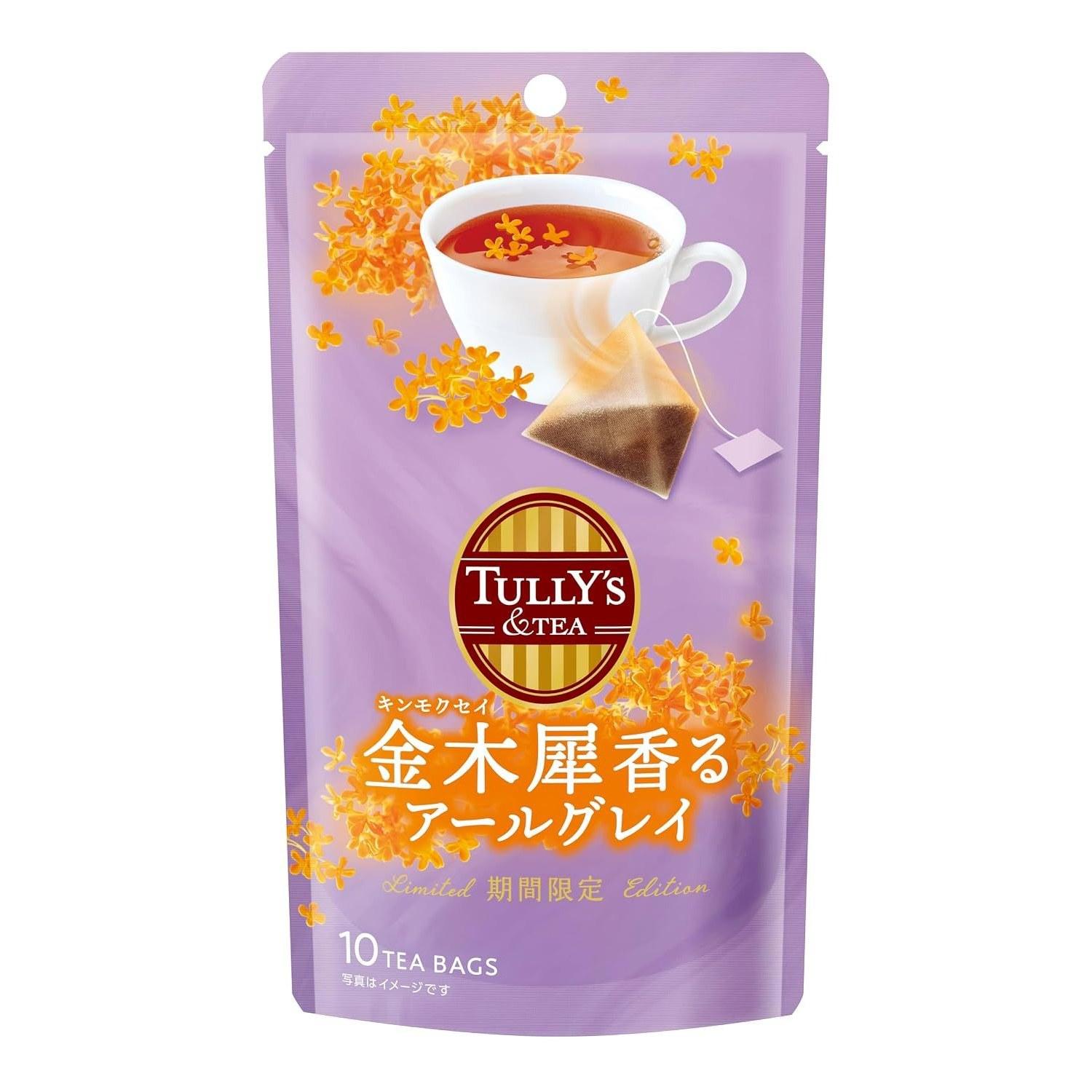 Tullys Tea Osmanthus Fragrant Earl Grey 1.8g10 bags Bag