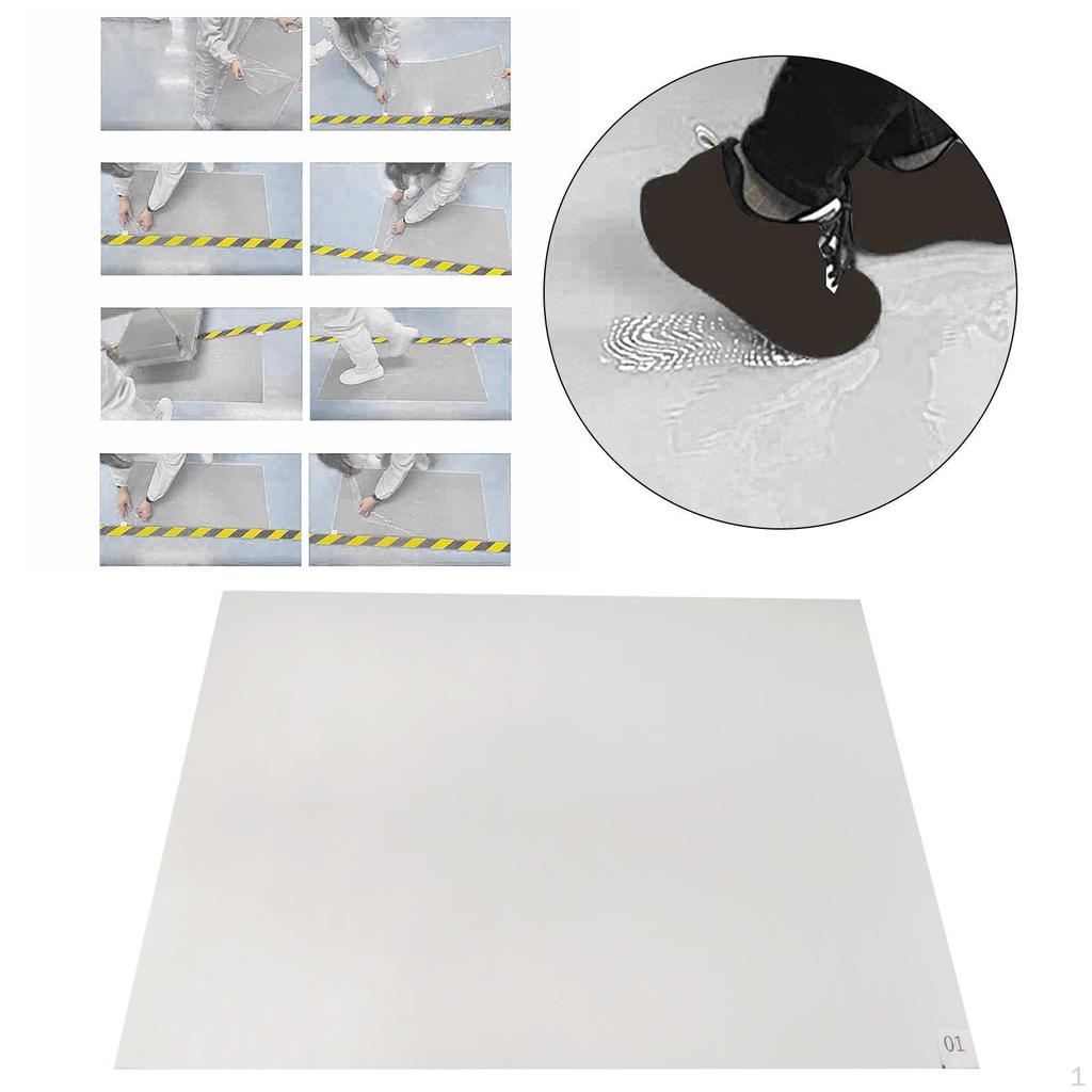 Sticky Mats Adhesion 30Sheets Corridors Home Tacky Pads Floor for Crafting Sports Venues