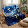 Erling Haaland Soft Flannel Fleece Blanket Lightweight Cozy Warm Throw Blanket For Sofa Bed Home Decor