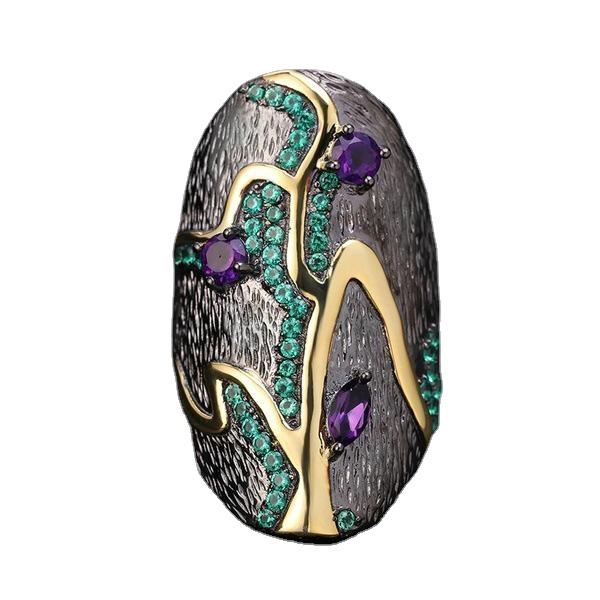 

Уникальный дизайн в форме дерева, два цвета, обручальное кольцо, подвеска, аксессуары для вечеринок, женские ювелирные изделия