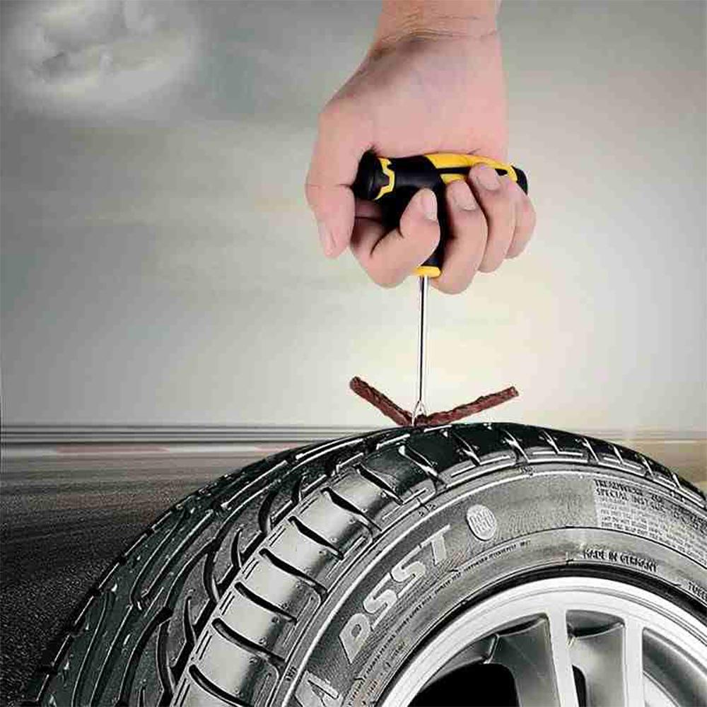 Car Tire Repair and Quick Tool Set with 10 Battery Tools