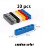 MOC High-tech Beam Thick Series L-shape and Bent Beam DIY Building Blocks Bricks Compatible with Lego  High-tech Educational Toy