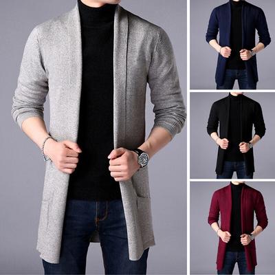 Erkek Sonbahar Kış Vintage Retro Rüzgarlık Örgü Hırka Kazak İş Vintage Sweatshirtler Parkalar Mont Kazak Erkekler İçin