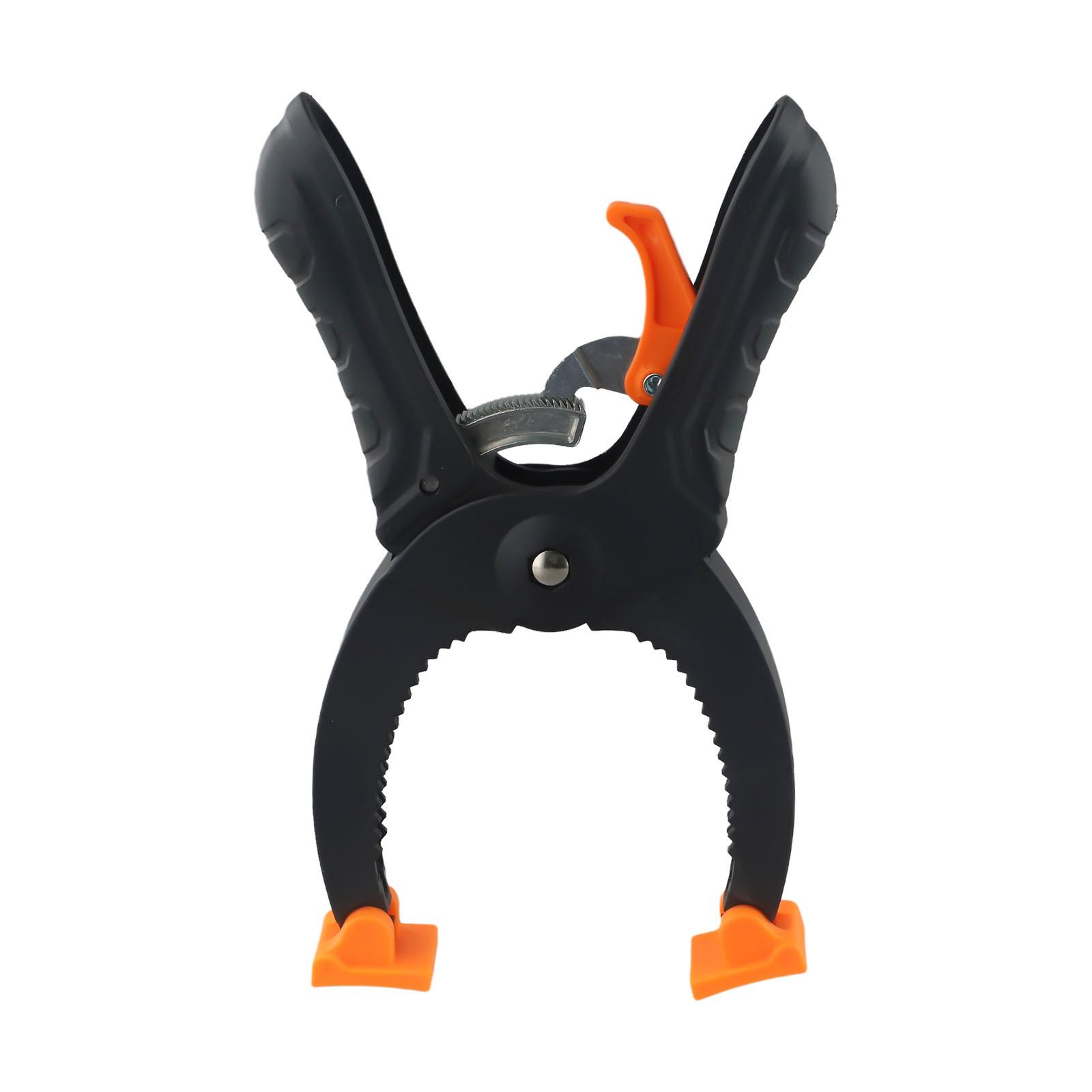 1 шт. 6/8-дюймовые зажимы Храповые быстрозажимные зажимы DIY Пластиковые нейлоновые зажимы Пружинные зажимы Для деревообработки Фотостудии Фон 6inch