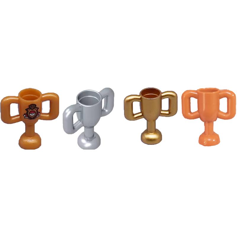 MOC City Building Blocks Character Small Particle Compatible Accessories Brick Wine Bottle Goblet Pentagram Rod Box Toy S026