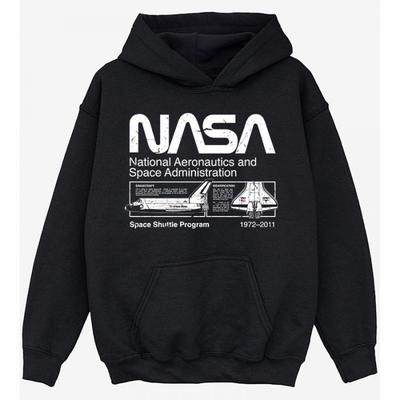Boys Space Shuttle Hoodie