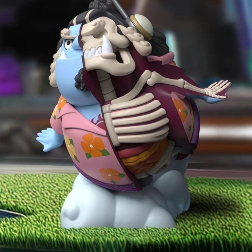 New  Original  One Piece Mighty Jaxx Semi-Anatomical Blind Box Vol.9 Egghead Island Decoration Mystery Box Toy