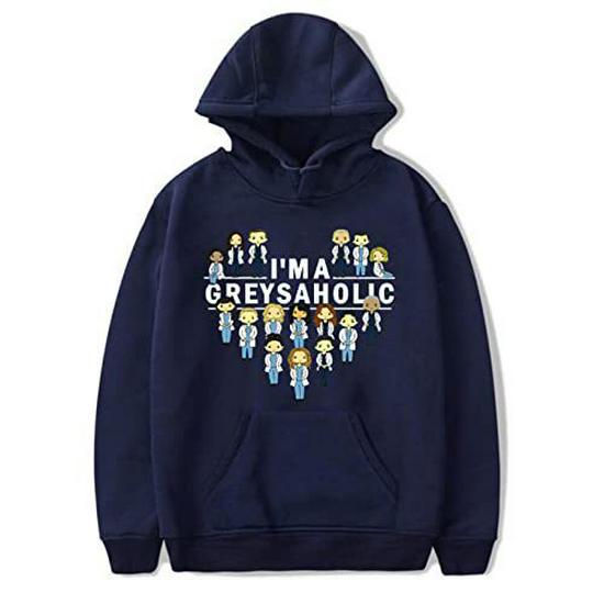 Unisex Grey's Anatomy Hoodie - Stylish Hooded Sweatshirt for Winter