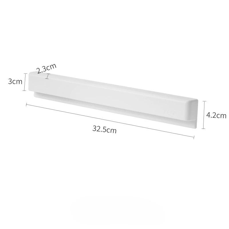 

Настенный держатель для выдавливания зубной пасты без сверления, Нескользящий органайзер для душа для ванной комнаты – Удобный длинный дизайн