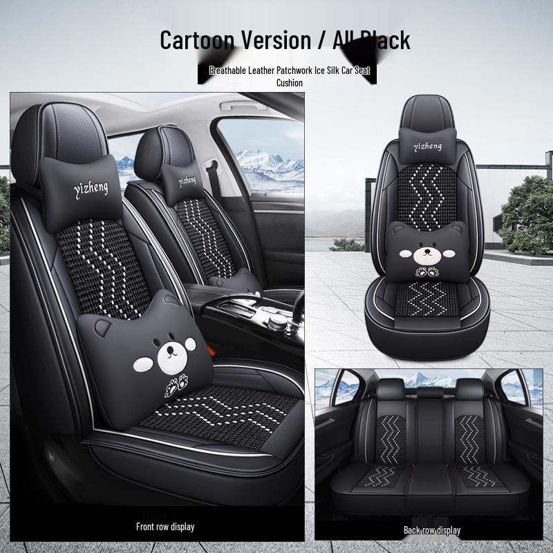 Honda Car Seat Cushion: Fits Civic, Brio, Inspire, Accord, Type R, Vezel - All-Season, Full Coverage