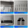 304 Stainless Steel Four-Compartment Cleaning Cabinet