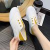 Summer Light Canvas Shoes for Women Casual Flat Slip On Woman Footwear New In Offers Fashion Trends 2025 Cheap Vulcanized Shoe