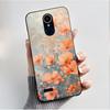 Hülle Für LG K8 2017/LG K8 2018/LG K9 2018 Weiches Silikon Schwarzes Gehäuse Für LG K10 2016/LG K10 2017 Hülle Niedliche Blume Cartoon Hülle