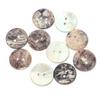 10-20 Pezzi Bottoni Naturali in Conchiglia da Cucito 10-20mm Colore Giappone Rotondo Conchiglia 2 Fori Bottone Per Accessori da Cucito Artigianato Fai da Te Abbigliamento