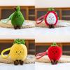 Cute Fruit Plush Keychain With Pp Cotton Filling For Kids Girls And Boys