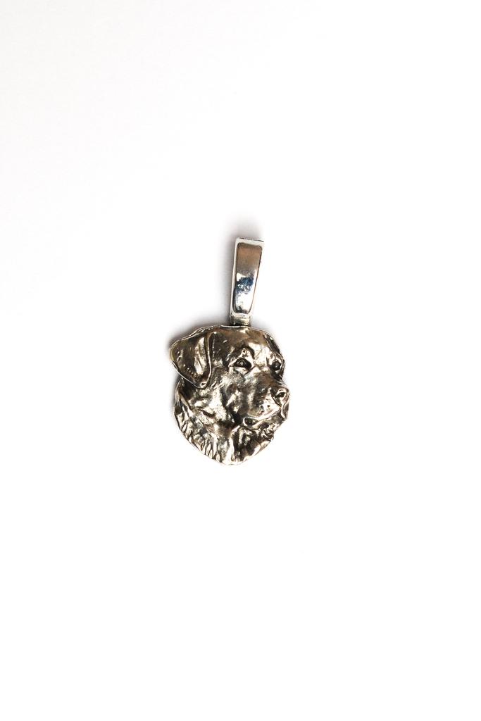 Labrador Retriever - Dog Necklace, Silver-plated Pendant for the Dog Lover, Subtle Jewellery by Art-Dog