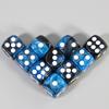 16mm Rounded Corner Dice 10pcs Mixing Colors Game Dice for Table Game Math Teching