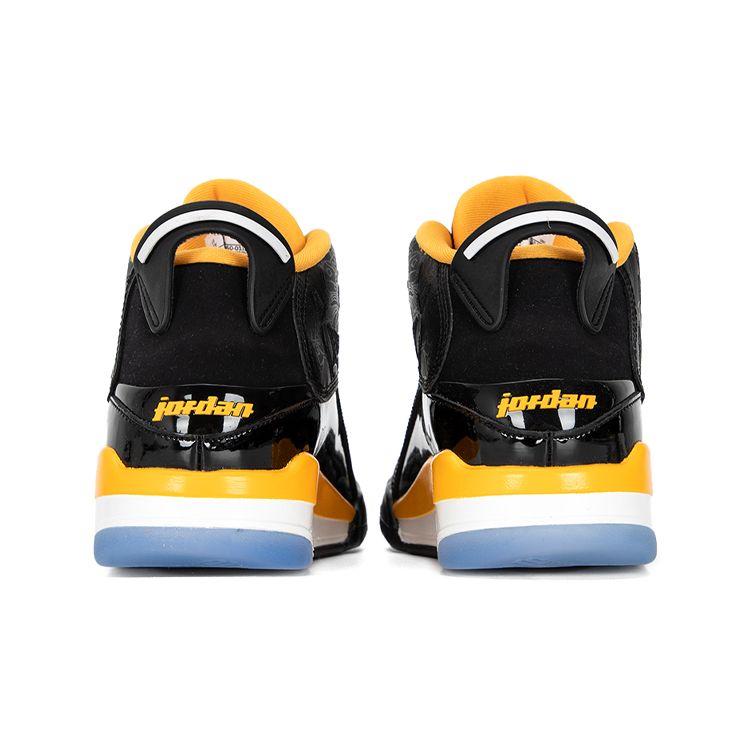 Air Jordan Dub Zero GS Schwarz Taxi Kinder Sneaker Weiß DV1360-017