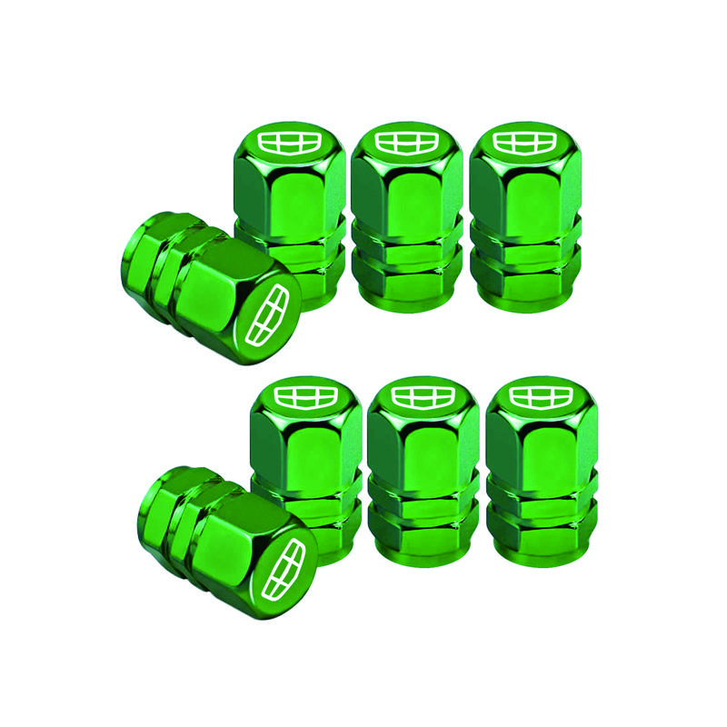 

4/8Pc Car Wheel Tire Valve Stem Caps Dustproof Cover Decoration For Geely Atlas SUV Boyue Borui Coolray Emgrand GE NL3 EX7 X7 EC