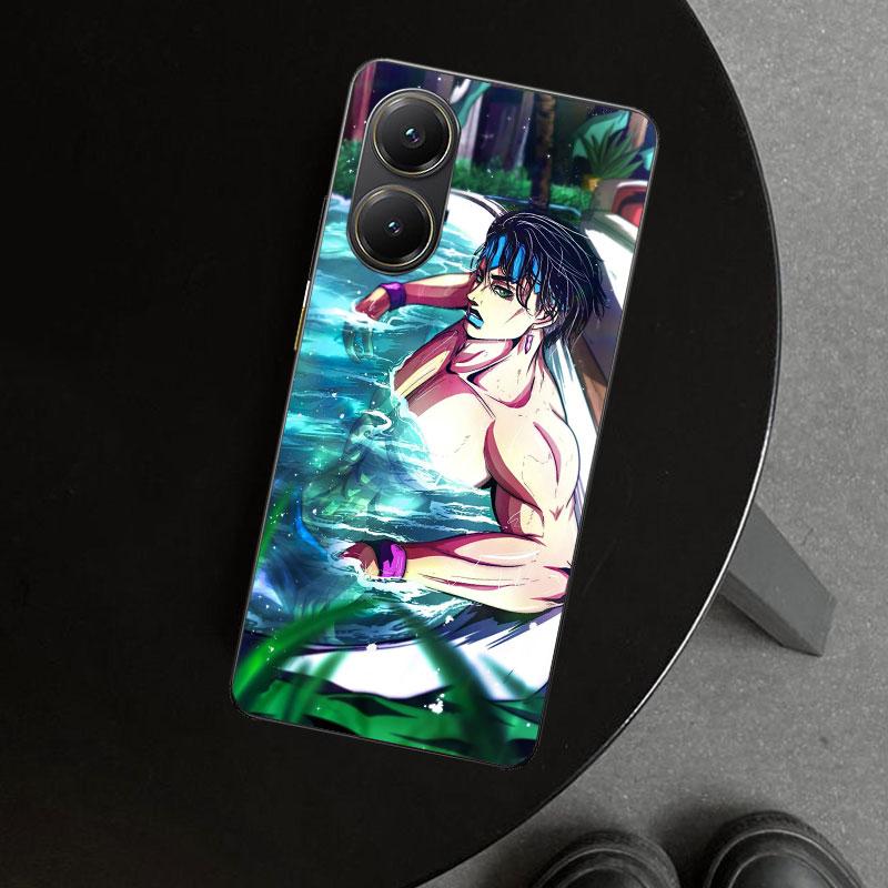 JoJo Adventure Rohan Kishibe Phone Case Cover for Xiaomi Poco X6 X5 X7 Pro F7 Ultra Redmi 15C 15 13C 13 12C 12 10C 10 10A 9C 9A