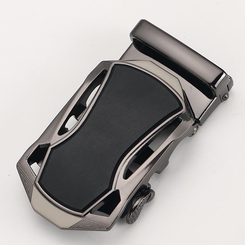Wanpin 3.5CM Men's Automatic Belt Buckle - Casual & Business Waist Accessory