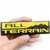 ALL TERRAIN Modifizierte Autoaufkleber Metallembleme für Off-Road Pickups