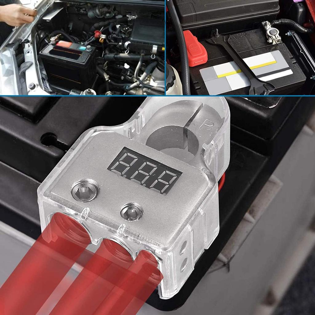 Car Terminal, Power 10W, Vehicle Accessories, Digital Terminal, Signal-to-Noise Ratio, 10 dB Applicable To Vehicles (B(Silver))