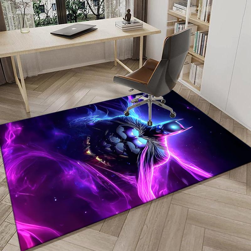 1PC Dark Knight Rising Rug Game Carpet, Floor Mat for Bedroom Living Room Entryway Rug, Home Decor Idea Gift for Christmas Birthday